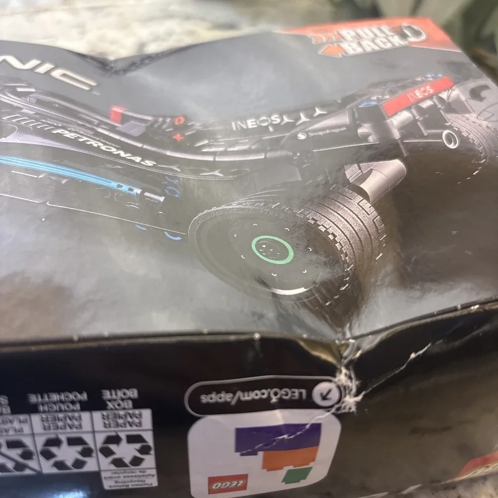 Lego damage box